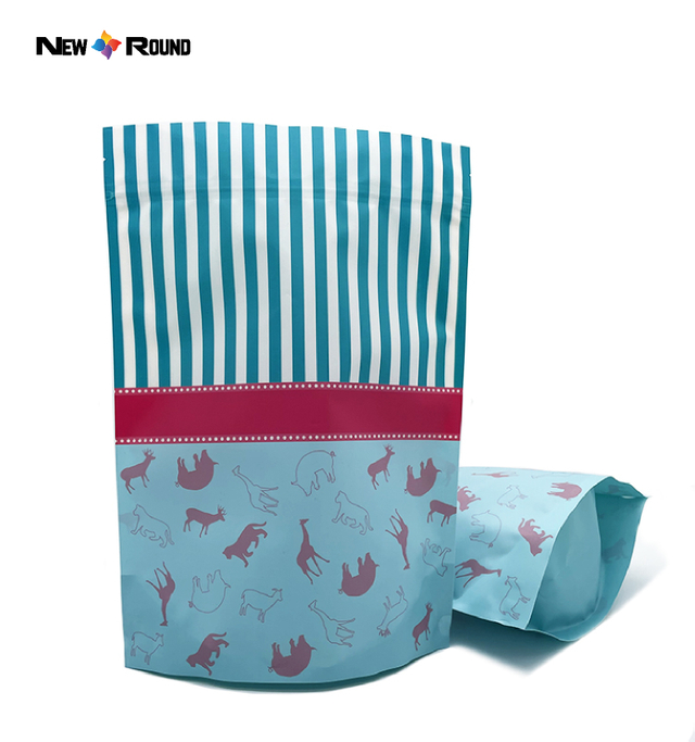Sac en plastique d'emballage alimentaire de casse-croûte de noix de cajou de lait de noix de cajou de papier pour des casse-croûte de puces de noix
