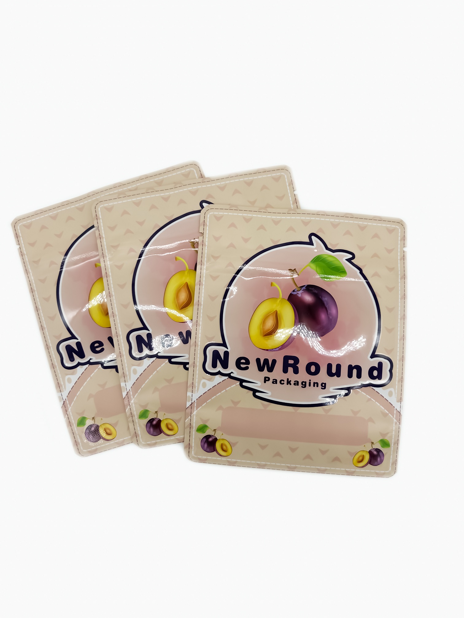 Les sacs en plastique de Mylar de marque faite sur commande sentent la preuve tiennent le sac d'emballage de congélation de nourriture de poche