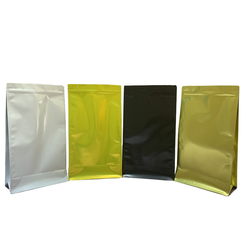 L'emballage de grain de café de poche refermable imprimée adaptée aux besoins du client met en sac le sac plaqué en aluminium