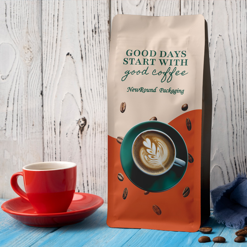 Petits sacs de café de qualité, sacs de café vides, emballage de sacs de café