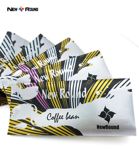 Le plastique fait sur commande réutilisable de catégorie comestible tiennent le sac de gousset latéral de poche jaillie