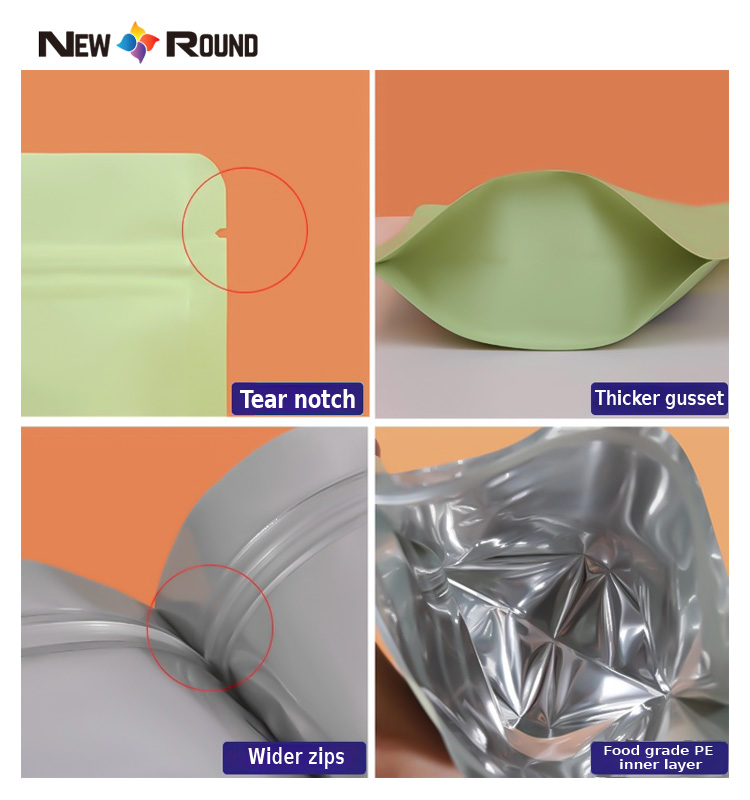 Tenez le sac Différentes conceptions d'impression Ziplock Doypack