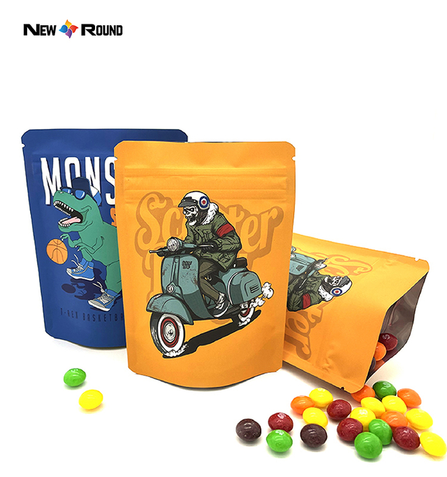 Sac d'emballage en plastique d'impression numérique personnalisé petit sac de sachet d'échantillon personnalisé