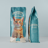 Sacts de gousset latéraux à feuilles de première papier pour nourriture pour animaux de compagnie