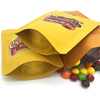 Sacs d'emballage en aluminium Ziplock, vente en gros, sacs en plastique holographiques à fermeture éclair, à l'épreuve des enfants, sacs Mylar 3.5 pour l'emballage