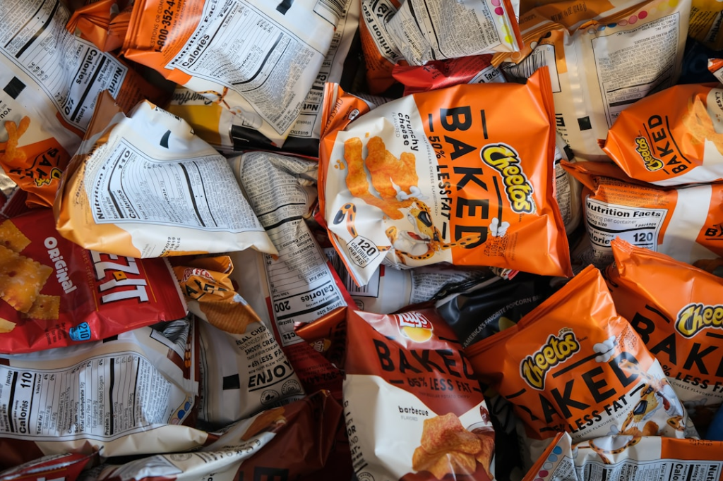 sacs de chips personnalisés