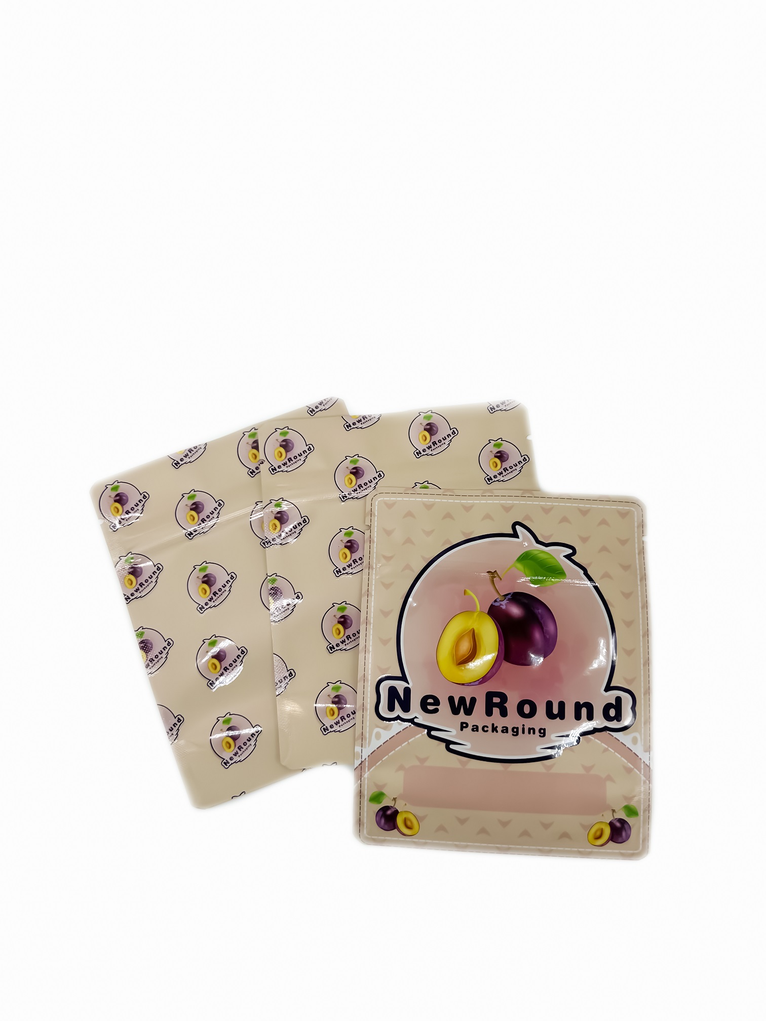 Les sacs en plastique de Mylar de marque faite sur commande sentent la preuve tiennent le sac d'emballage de congélation de nourriture de poche