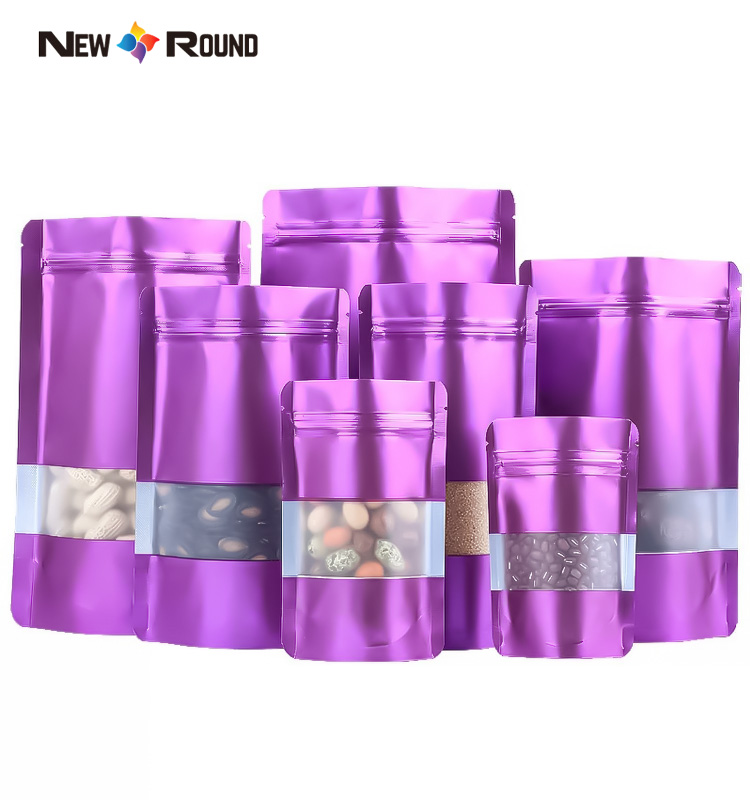 Sac à café debout de haute qualité, pochette à gousset latéral avec pochette à fond plat pour grains de café