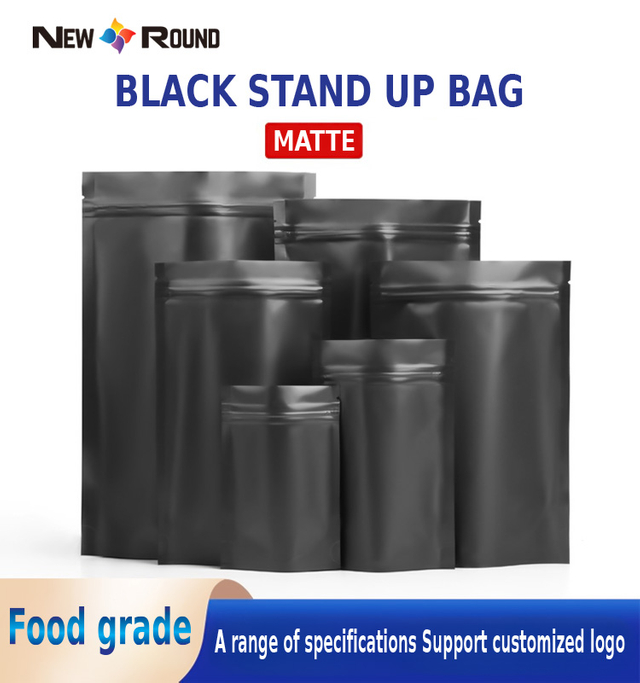 Tenez le sac en plastique biodégradable imperméable de papier d'aluminium d'emballage alimentaire de poche