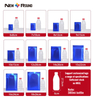 Sacs alimentaires personnalisés de sac de Mylar de Zip-lock d'emballage transparent