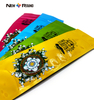 Pochette plate avec logo personnalisé avec pochette alimentaire à fond plat à fermeture éclair