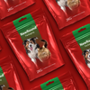 L'impression faite sur commande refermable d'aliment pour animaux familiers recyclable tiennent l'emballage de poche lyophilisé