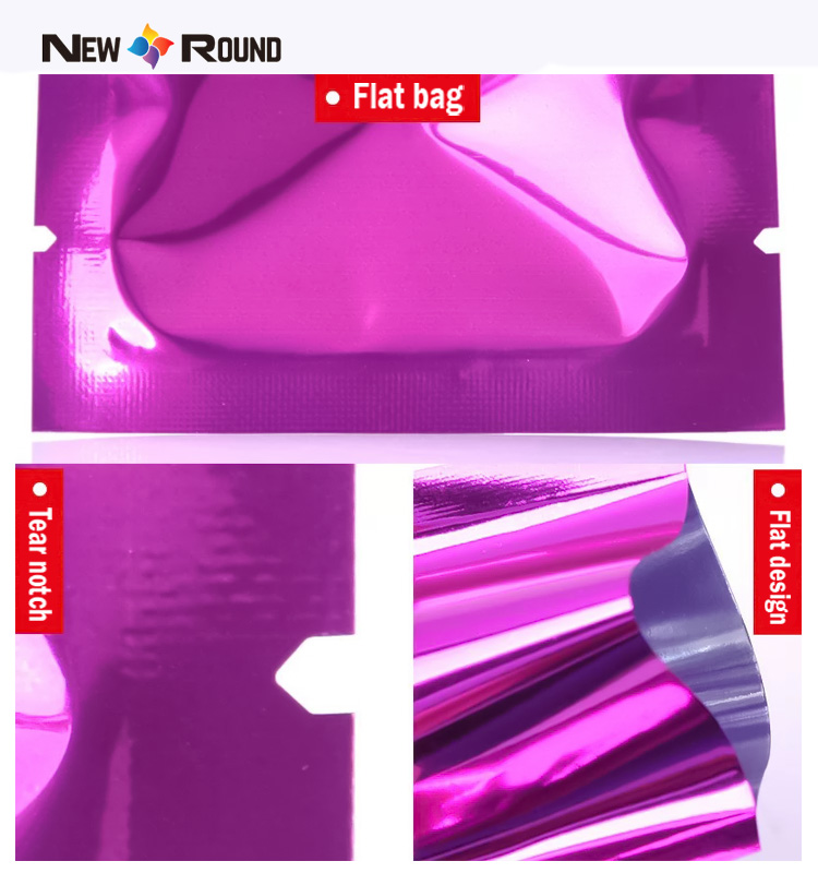 Accessoires de papier d'aluminium empaquetant les sacs réutilisables de Doypack Mylar de serrure de fermeture éclair