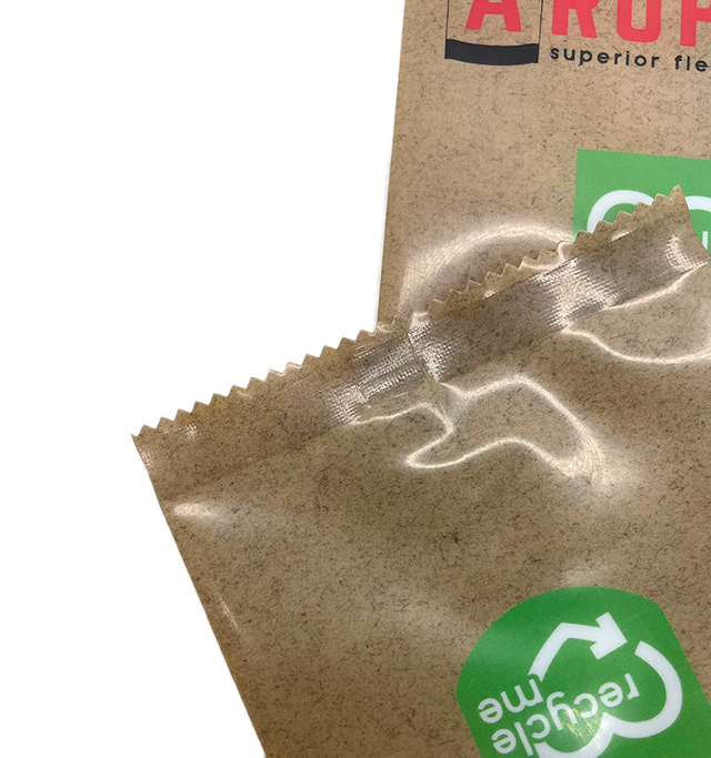 Sacs de café moulus imprimés par côté recyclable de cultures de café de sachet de thé d'égouttement avec l'argent de valve