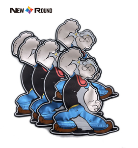 Pochette en forme de Popeye pour homme, fabricants de bonbons, sac Mylar personnalisé
