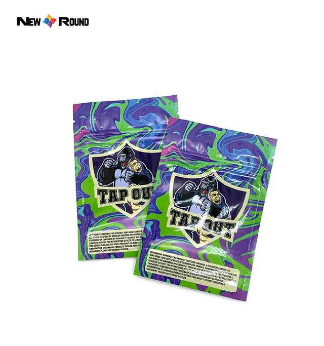 Forme d'impression d'emballage de poche de Mylar du sac 3,5 de gousset latéral de ChildProof personnalisable