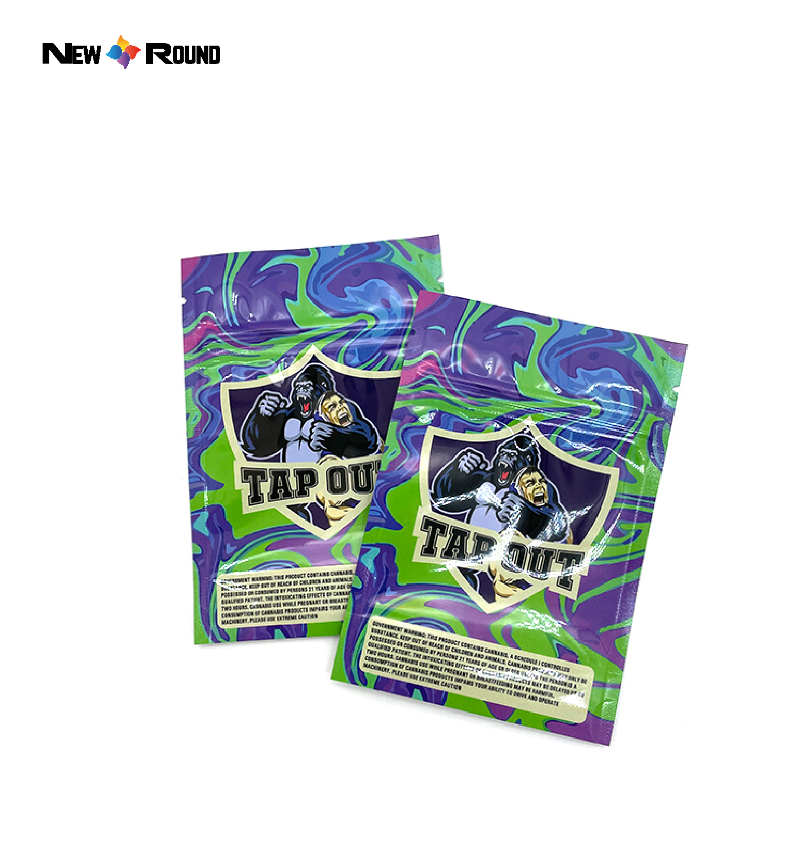 Forme d'impression d'emballage de poche de Mylar du sac 3,5 de gousset latéral de ChildProof personnalisable