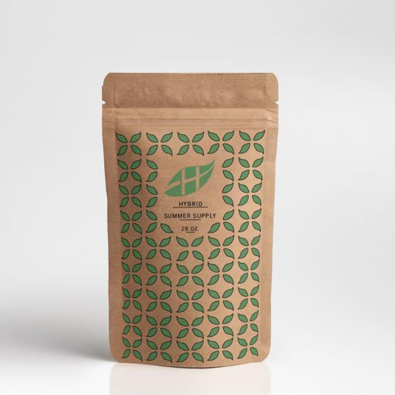 Soupchable à fermeture à glissière debout respectueuse de l'éco durable pour la nourriture