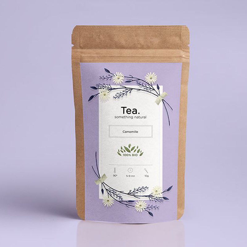 Les sachets de recyclage respectueux de l'éco se mettent en place des emballages alimentaires