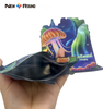 Sac anti-odeur en Mylar de poche de forme personnalisée d'emballage durable