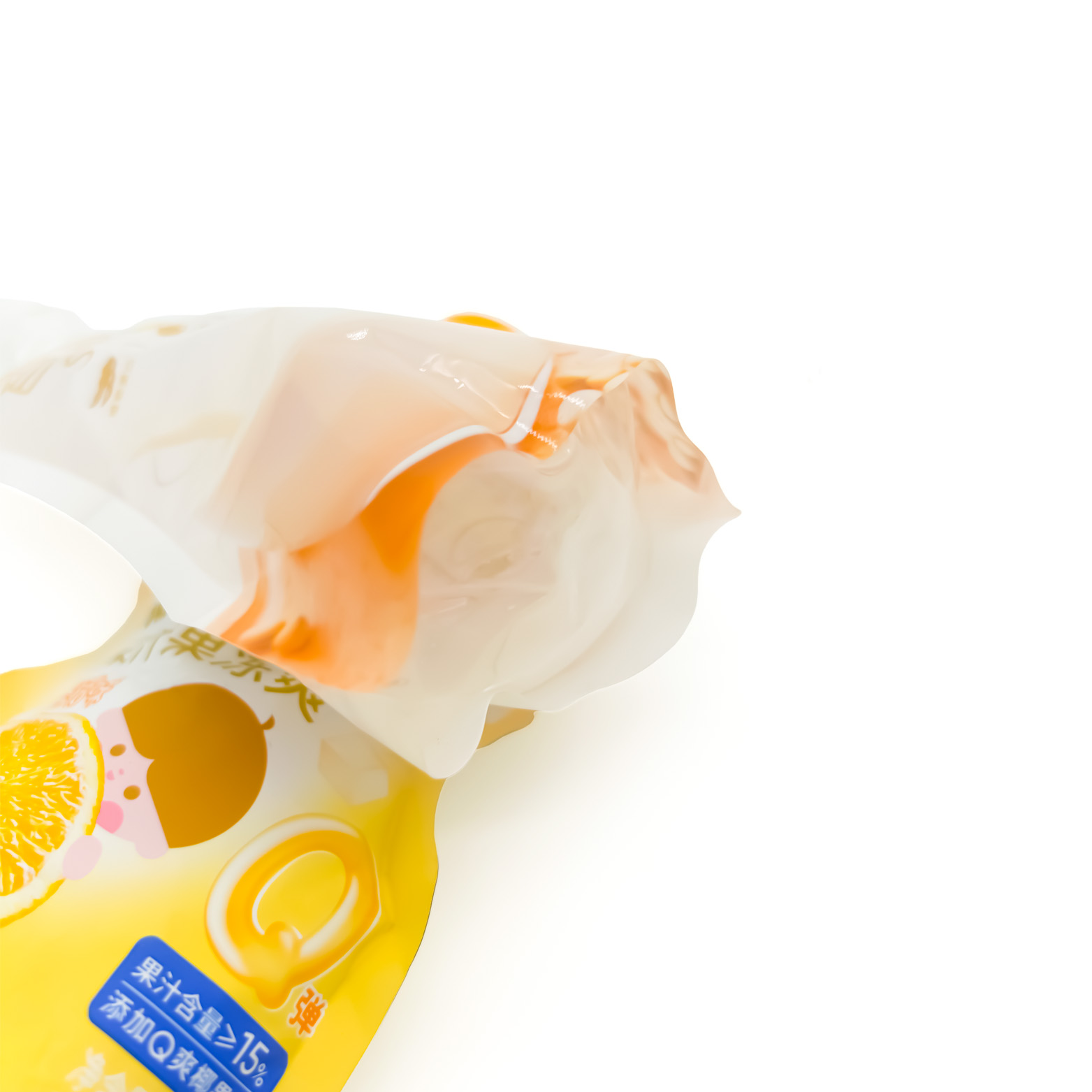 Le bec recyclable liquide imprimé par coutume de boisson met en sac l'eau tiennent le sac de bec