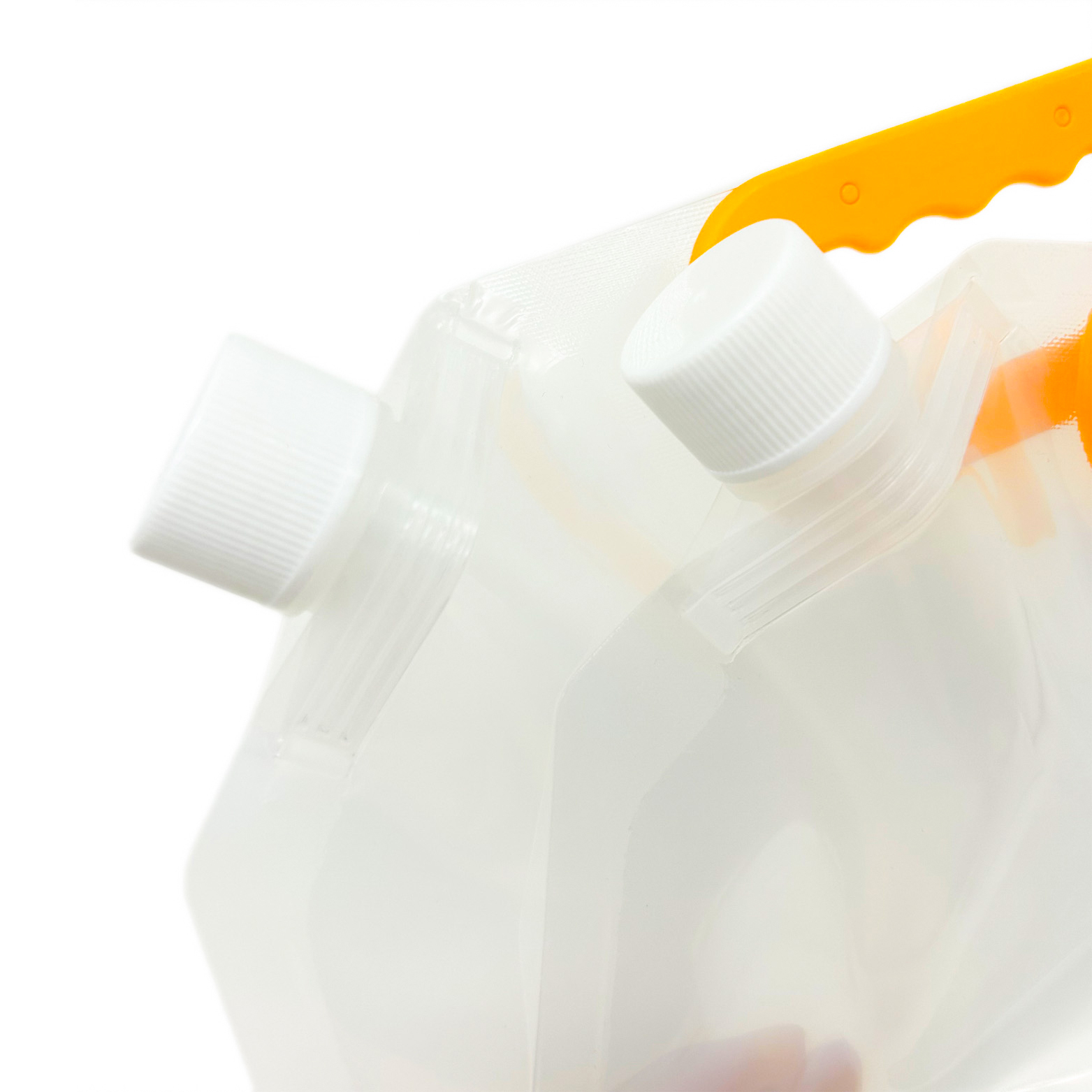 Emballage liquide réutilisable, jus de boisson gazeuse, jus de fruits, pochette à bec debout, sac de jus