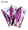 Promotion personnalisé fond carré vert Stand Up feuille laminée emballage sac de café à valve unidirectionnelle