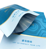 Poche recyclable imprimée faite sur commande de boîte de fond carré d'emballage de grain de café