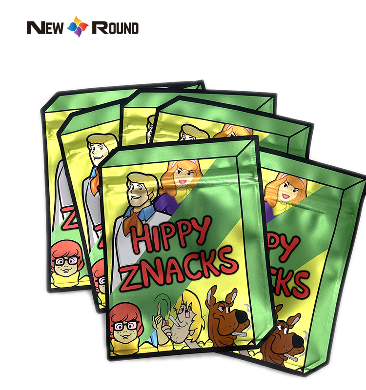 Sacs ziplock pour emballage alimentaire Pochettes en forme de preuve d'odeur personnalisées Chine
