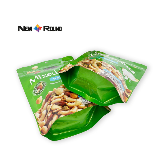  Pochette debout, noix de cajou, noix d'arachide, fruits secs, plantain, chips, sac d'emballage alimentaire