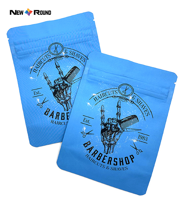 Sacs en plastique Mylar hermétiques anti-odeur, petit emballage holographique Laser réutilisable à fermeture éclair, Mini sac de gommes