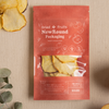 Kraft Zip Lock Stand Up Soches refettable avec fenêtre mate