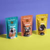 Éco-convivial Pouche debout pour les friandises pour chiens biologiques - réutilisables et compostables