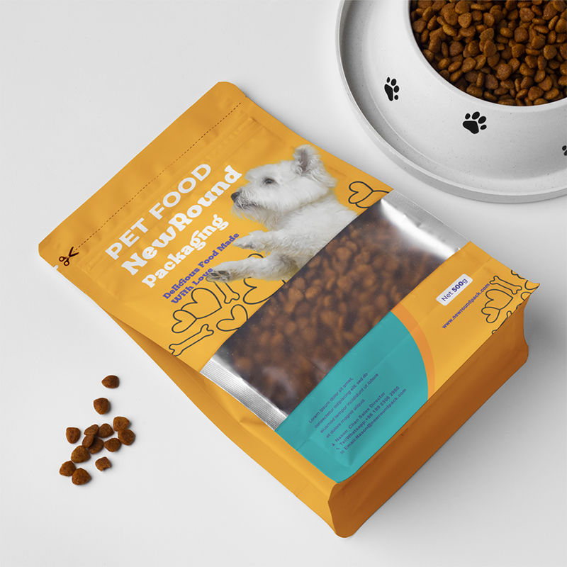 Le vétérinaire recommandé à fond plat des sacs d'alimentation pour chats avec barrière d'humidité