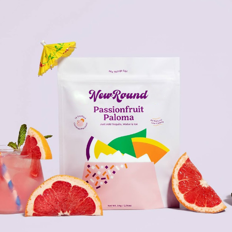 Sceau de feu à chaleur imprimé personnalisé Stand Up Up Mylar Sacs