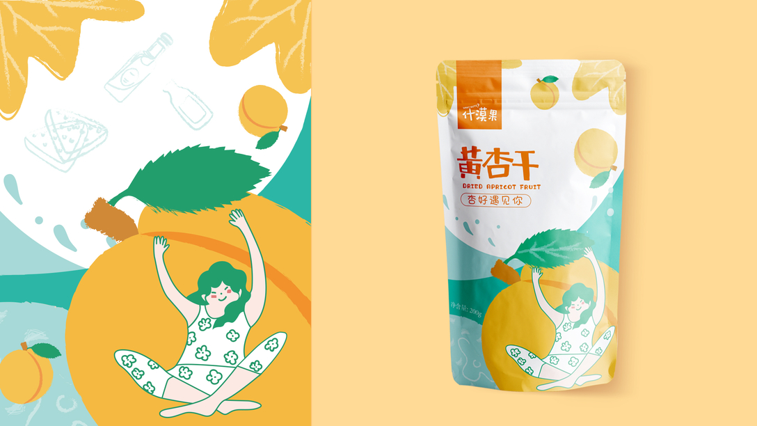 Sachets de stand-up de fruits secs