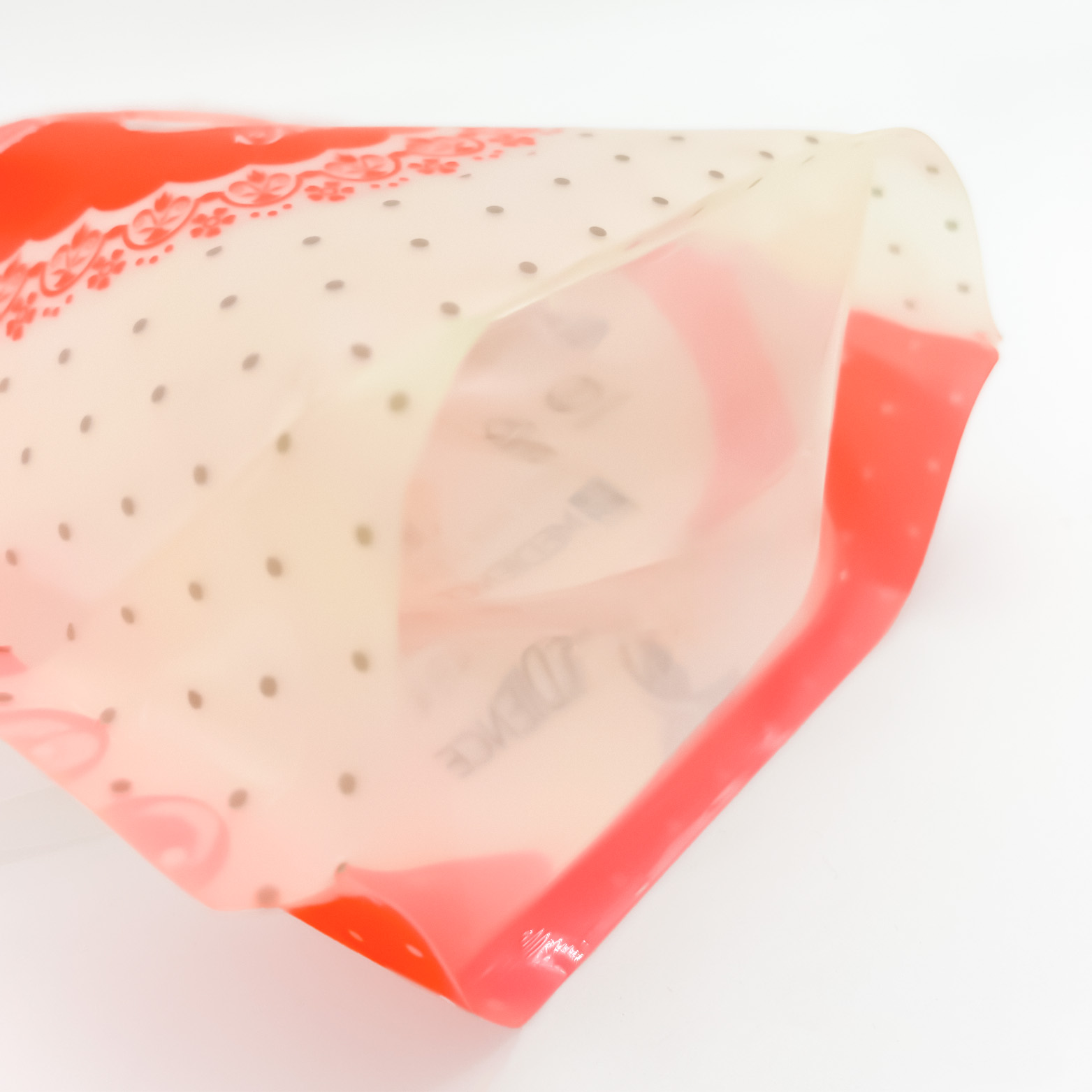 Pochette mate imprimée personnalisée avec bec de shampoing, pochette debout avec bec pour savon liquide