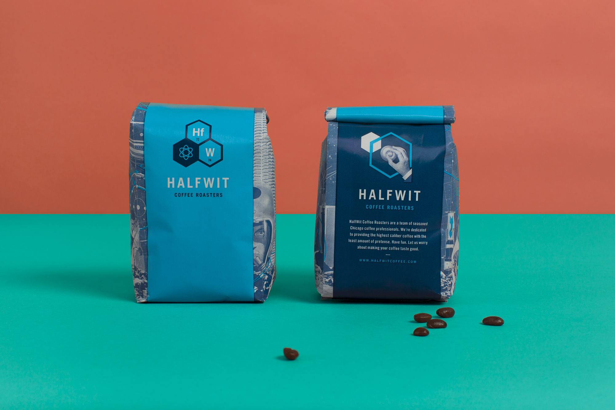 Sacs de caf&eacute; de conservation de fra&icirc;cheur