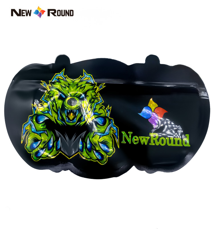 Emballage en plastique de sac de nourriture de Mylar de poche d'impression directe imprimée par forme de tirette