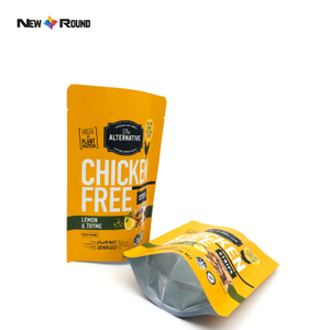 Tenez le sachet en plastique fait sur commande de Digital d'emballage de poudre d'épice de poche