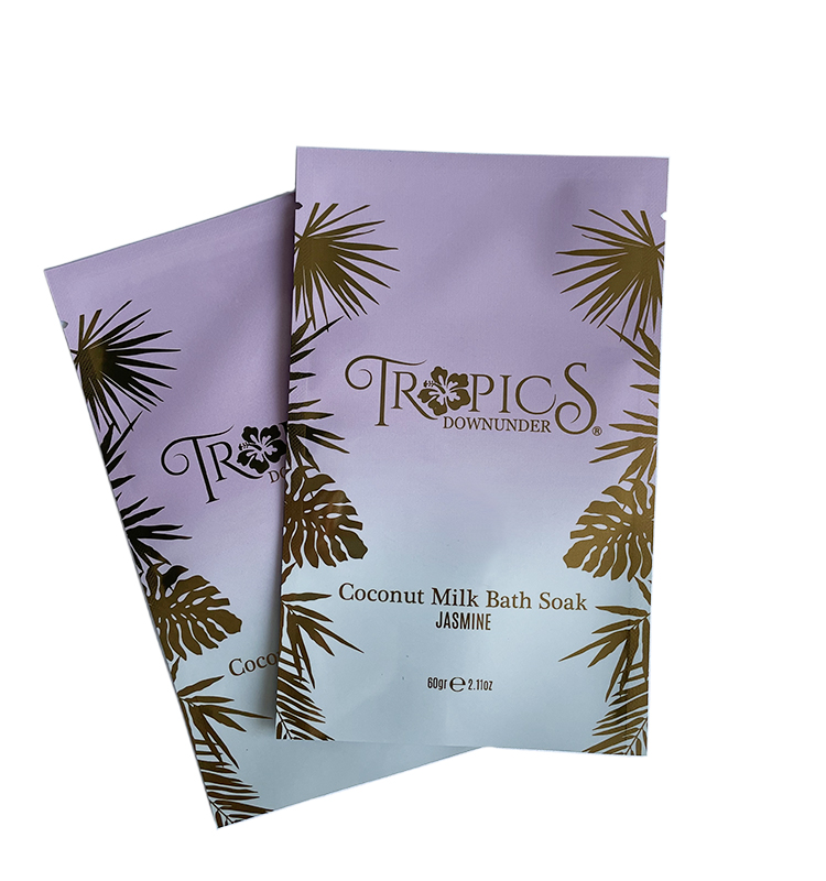 Sac d'emballage de masque facial de paquet de pochette de sachet cosmétique OEM