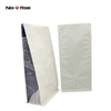 Sacs de café à fond plat en poudre de café d'impression personnalisée avec manches
