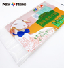 Sac d'emballage plat en plastique transparent PP avec soufflet latéral