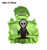 Sacs en Mylar gomme comestible, emballage de mauvaises herbes imprimé personnalisé, vente en gros, pochette de forme spéciale