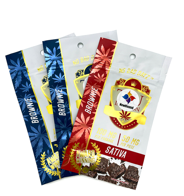 La sortie résistante aux enfants biodégradables met en sac la preuve d'odeur pour le sac légal de serrure de fermeture éclair d'aluminium de Mylar de produits médicinaux