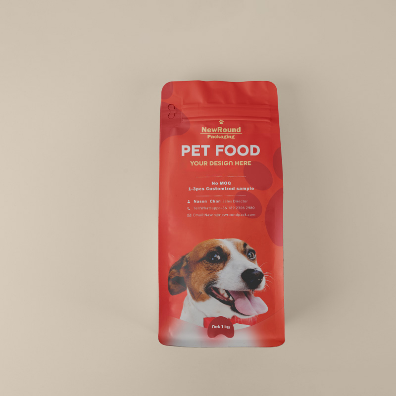 Les avantages des sacs de phoque à huit côtés pour l'emballage alimentaire pour animaux de compagnie
