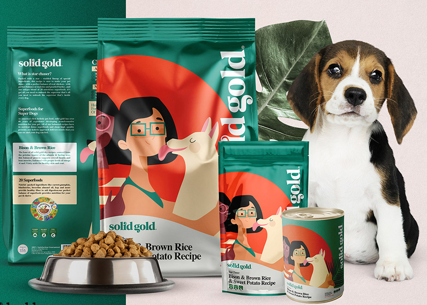 Produits pour animaux de compagnie de qualité humaine