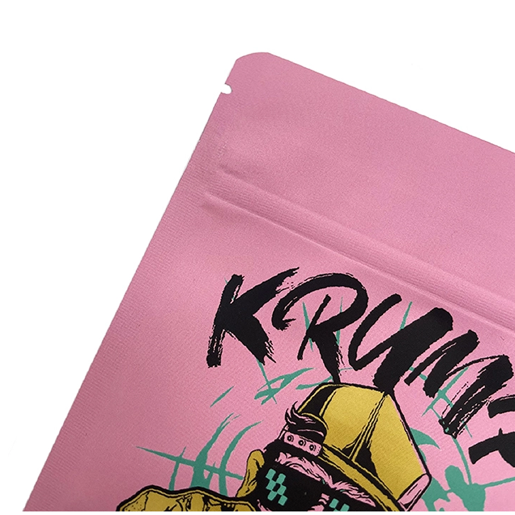 Le zip-lock adapté aux besoins du client écologique de serrure de fermeture éclair de papier d'aluminium tiennent le sac de poches