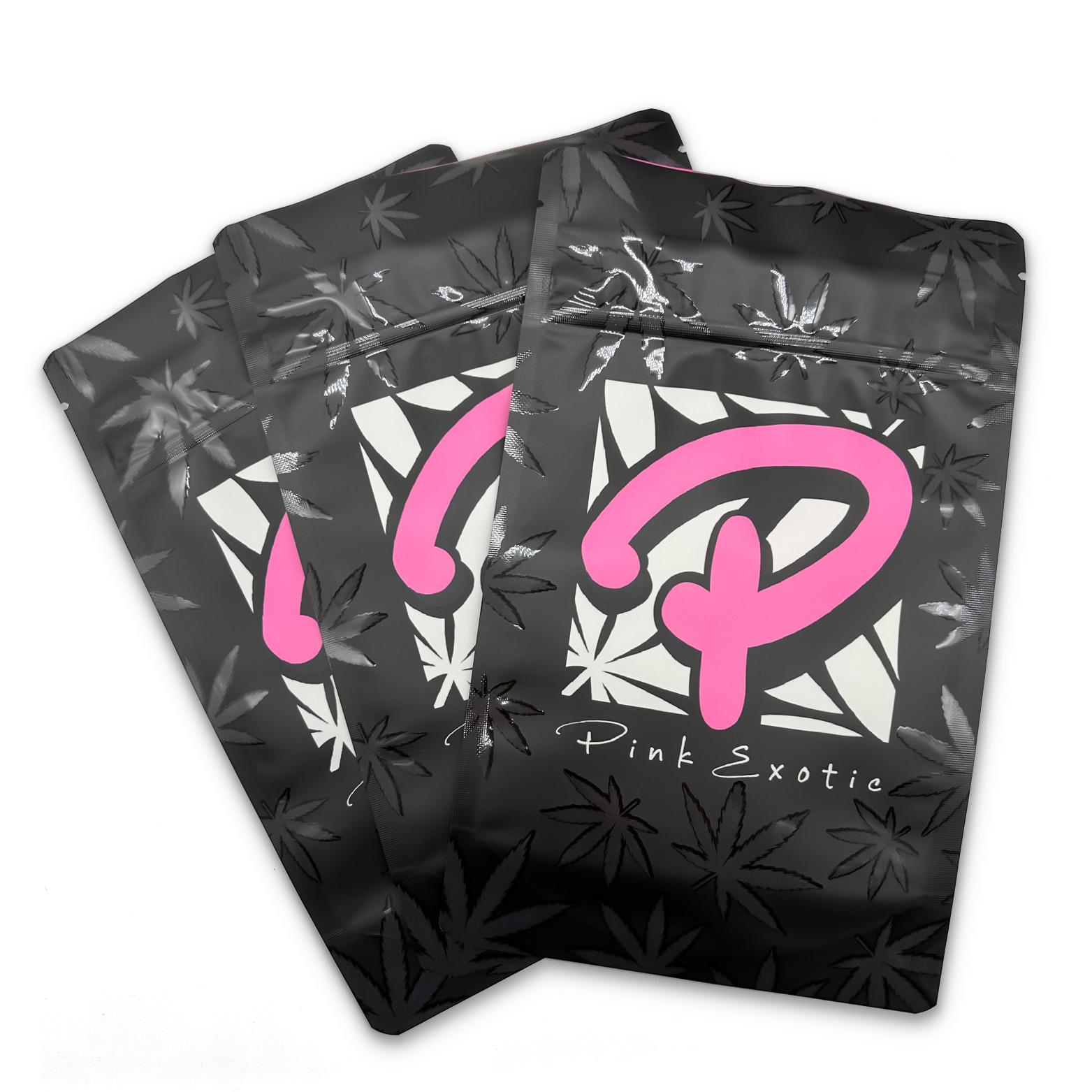 Tenez le sac Mylar imprimé personnalisé par pochette Doypack avec des sacs en Mylar anti-odeur brillants UV 7g 14g sacs d'emballage comestibles 
