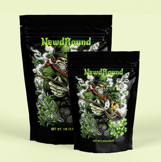 Sacs refermables holographiques de Mylar de serrure de fermeture éclair de preuve d'odeur de cannabis